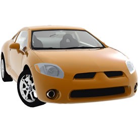 Mitsubishi Eclipse 3D Object | FREE Artlantis Objects Download